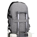 Hipster School Bag With USB Boys Laptop Backpack